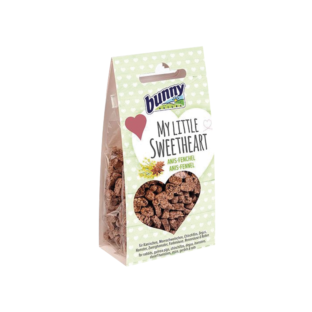 Bunny Nature My Little Sweet Heart Galletitas de Anís e Hinojo, snack para conejos y roedores
