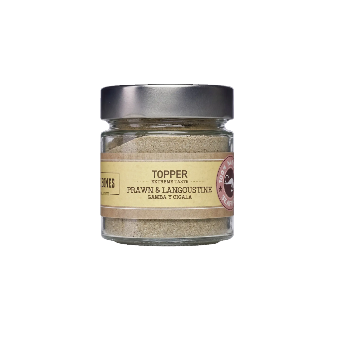 Mr. Bones Topper de Gamba y Cigala para perros y gatos